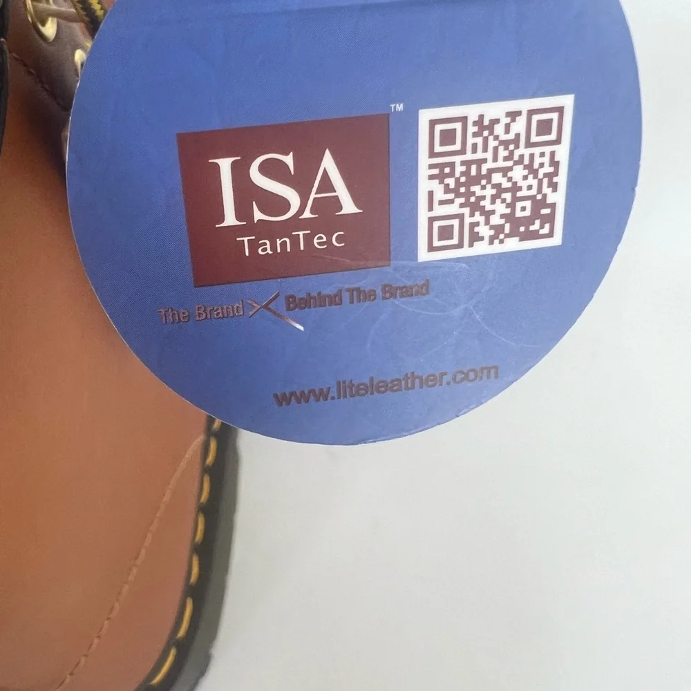 Dr. Doc Martens Men's 1460 Leather Lace Up Boots Brown Crazy Horse New NWT - Picture 7 of 9